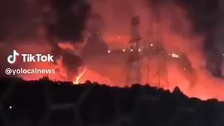 Footage from Iran of the US attack on the Fordo nuclear facility
