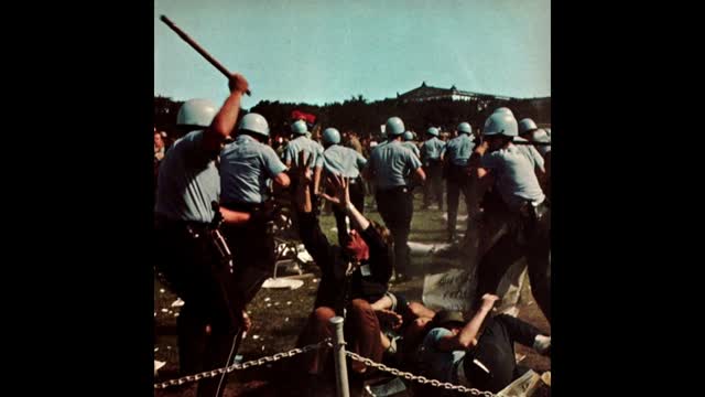 Negative XP - Cops Beating Down On Hippie Scum At The 1968 Democratic National Convention