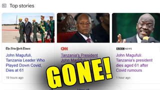 Hmmm... Nothing Strange Going on in Tanzania Folks!