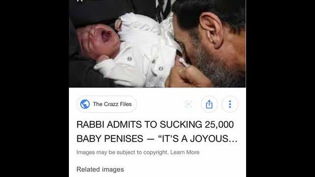 Jewish Rabbi Explains Sucking Thousands Of Baby Penises