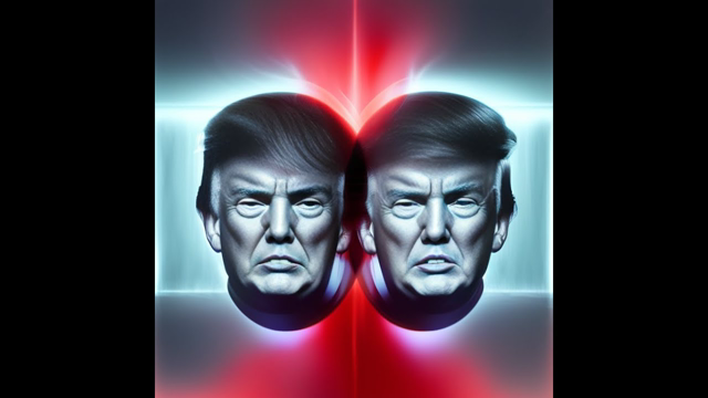 Twin Trumps From Hell! fake resurrection on TV ...