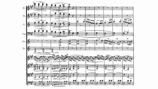 Beethoven 7th Symphony in A, Op 92, second movement, Allegretto