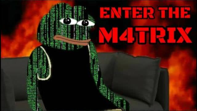 PEPE THE FROG ENTER THE M4TRIX 2020