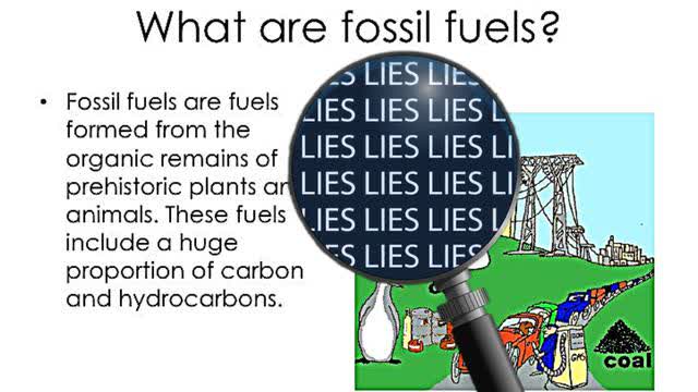 THE TRUTH ABOUT FOSSIL FUEL