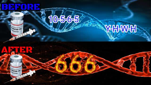 DNA Before COVID INJECTION DNA After COVID INJECTION
