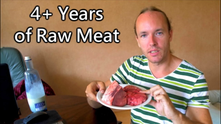 Guy Eats Raw Meat, Brains, Drinks Blood & Doesn't Give Two Shits