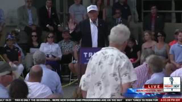 Donald Trump Defends Israel After 'Nasty' Zionist Question