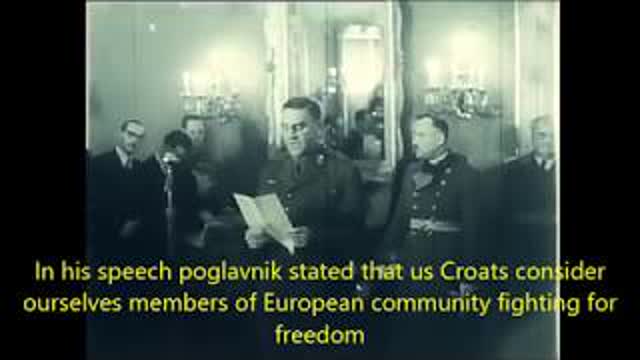 croatia declares war on united states and great britain (WWII)