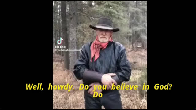 Manly Man Tells His Truth About His God: