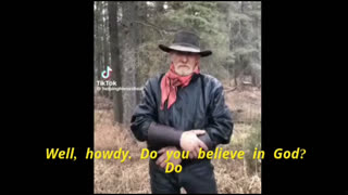 Manly Man Tells His Truth About His God: