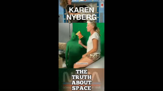 The NASA Green Screen Trick Demonstrated By Astronaut Karen Nyberg