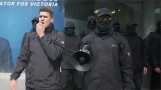 Jacob Hersant - NSN Demonstration in Melbourne - April 2025
