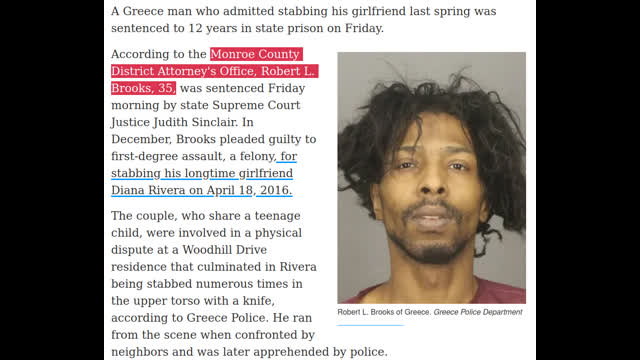 Uncooperative Skinny Nigger Who Stabbed His Girlfriend Gets Early Release