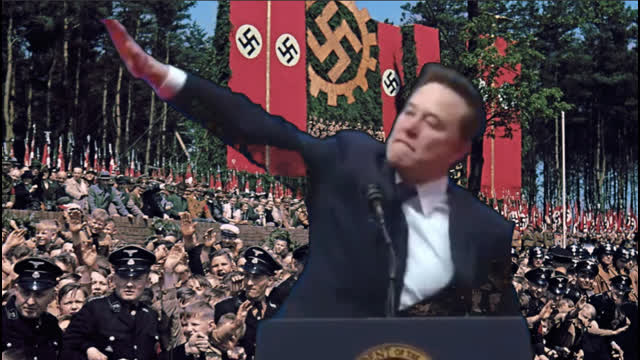 Elon Musk Throwing A Roman