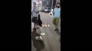 Streetshitter Gets His Just Dessert