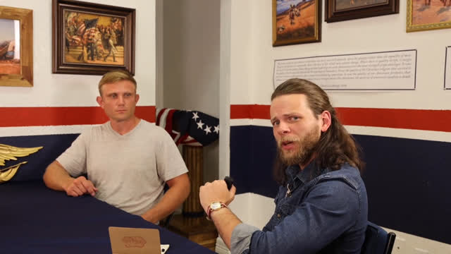 FIXED: Return to the Land founder Eric Aarvoll and Patriot Fronts Thomas Rousseau Jake Shields  Fight Back Podcast