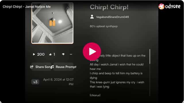 Chirp! Chirp! -Jamal Notice Me