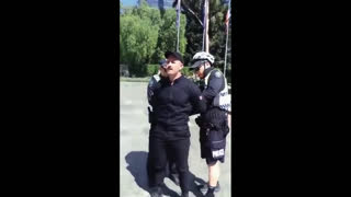 New Video of Thomas Sewell's Arrest on Australia Day