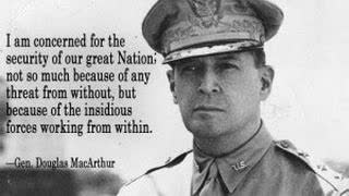 General MacArthur -Betrayed by Commie Washington. Audio