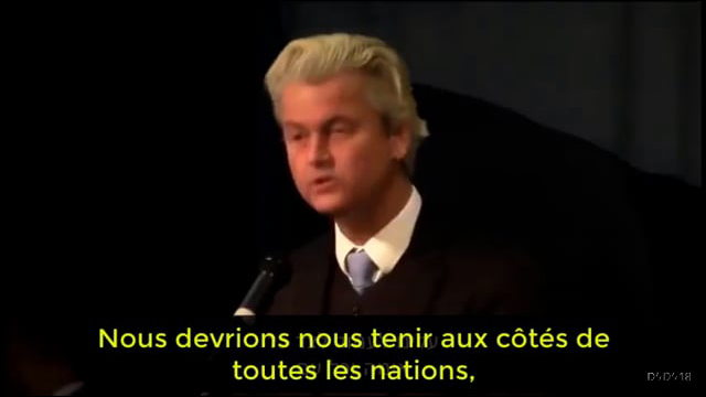Geert Wilders loves Israel..