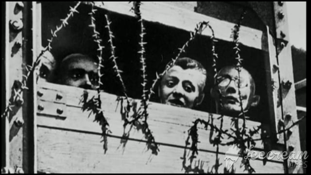 Arriving in Auschwitz to flowers and music.