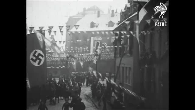 British PathÃ© Germany Takes Over Saar After Referr