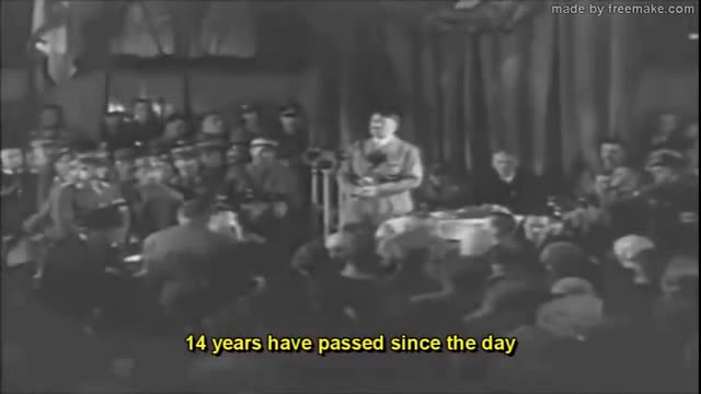 Adolf Hitler We Will Never Capitulate