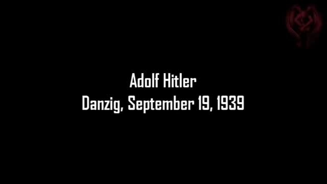 Adolf Hitler Speaks of Atrocities Committed Against Ethnic Germans in Poland Prior to the War
