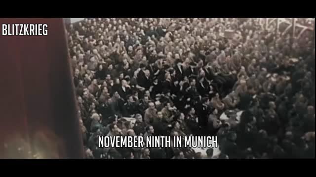 Beer Hall Putsch Anniversary 1941  HD Color