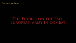 Hitler   On the Pan European Army in Combat