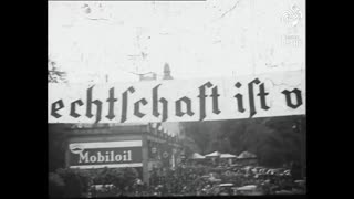British PathÃ© Hitler in Sudetenland 1937