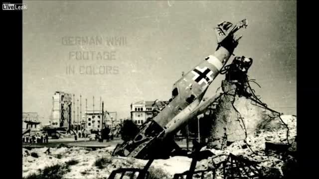 German WWII Footage In Color