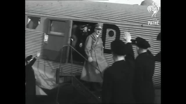 Hitler Back In Berlin From Vienna 1938