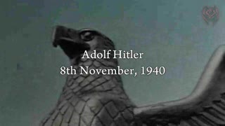 Hitler One day there will be no more Churchill