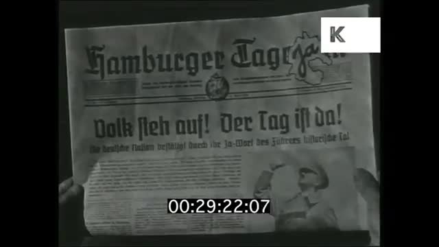 What a free election looks like in 1930s Germany