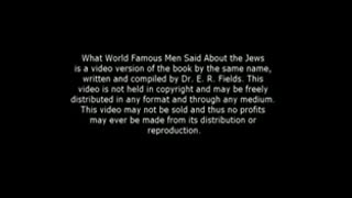 What world famous men have said about the Jews