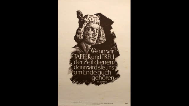 If we remain brave and loyal, victory will be ours in the end.Â Dr. Goebbels.â€ (#32, 1 - 7 August 1943)