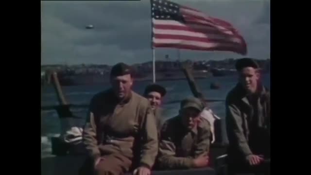 WORLD WAR 2 in Colour 5th part Battle Field France D Day Normandy Paris