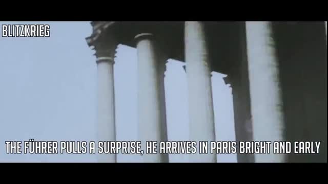 The Fuhrer arrives in Paris