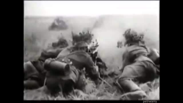 WWII German War Machine in Action Eastern Front Battlefield Late 1943 Tiger FlaK MG34