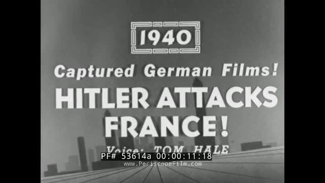 53614a Yesterdays Newsreel 1940 Captured German Films_vwr