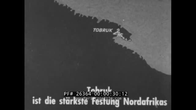 Fall of Tobruk to German Army 1942 Afrika Korps Erwin Rommel Battle of Gazala