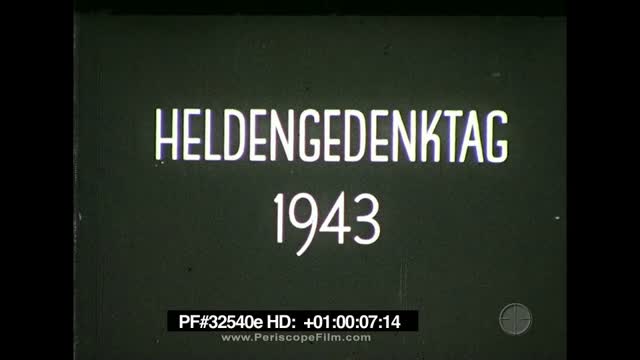 32540e HD German Heldengedenktag hero day