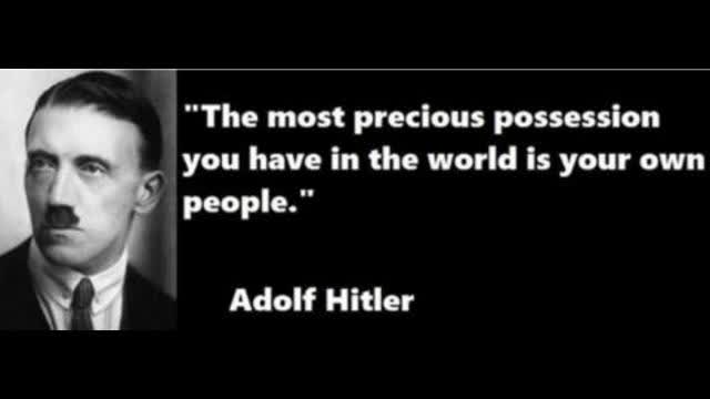 The most precious possession you have in the world is your own people.