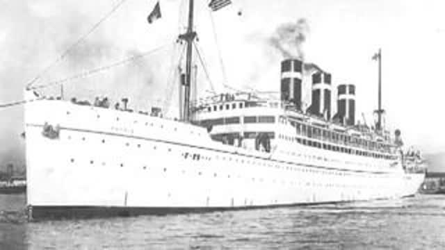 Zionists sink the SS Patria in 1940 murdering 267 people including 50 britishmen Real war crime committed by Jew s s r