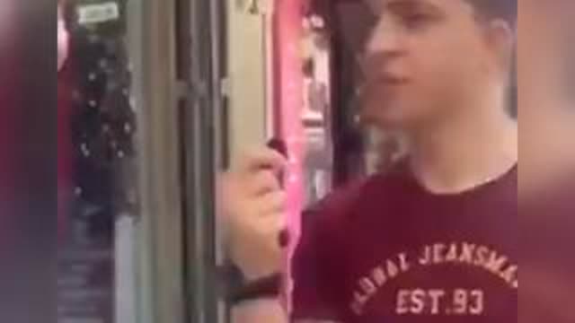 joshwhotv Palestinian offered 100 dollars to kiss Israeli flag