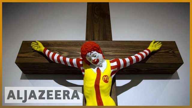 Israeli museum mocks Jesus Christ publicly and then cries (((antisemitism)))