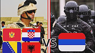 Uploaded by the Serbo-Hebrew: (((Communism))) and Balkan Tensions, Military Comparison