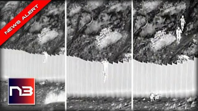 Border Patrol Releases HORRIFYING Video of Smugglers DROPPING Toddlers over Border Wall