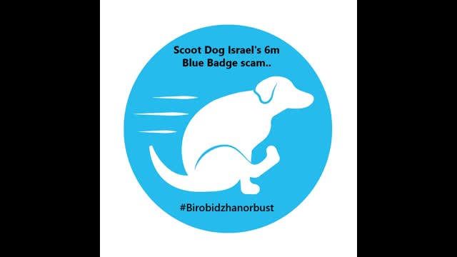 Scoot dog Israel's 6m Blue Badge scam.....  Get them all out Birobidzhan or Bust!